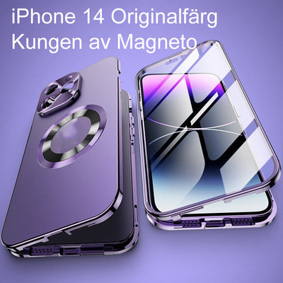 Dobbeltvirkende magnetisk telefonveske